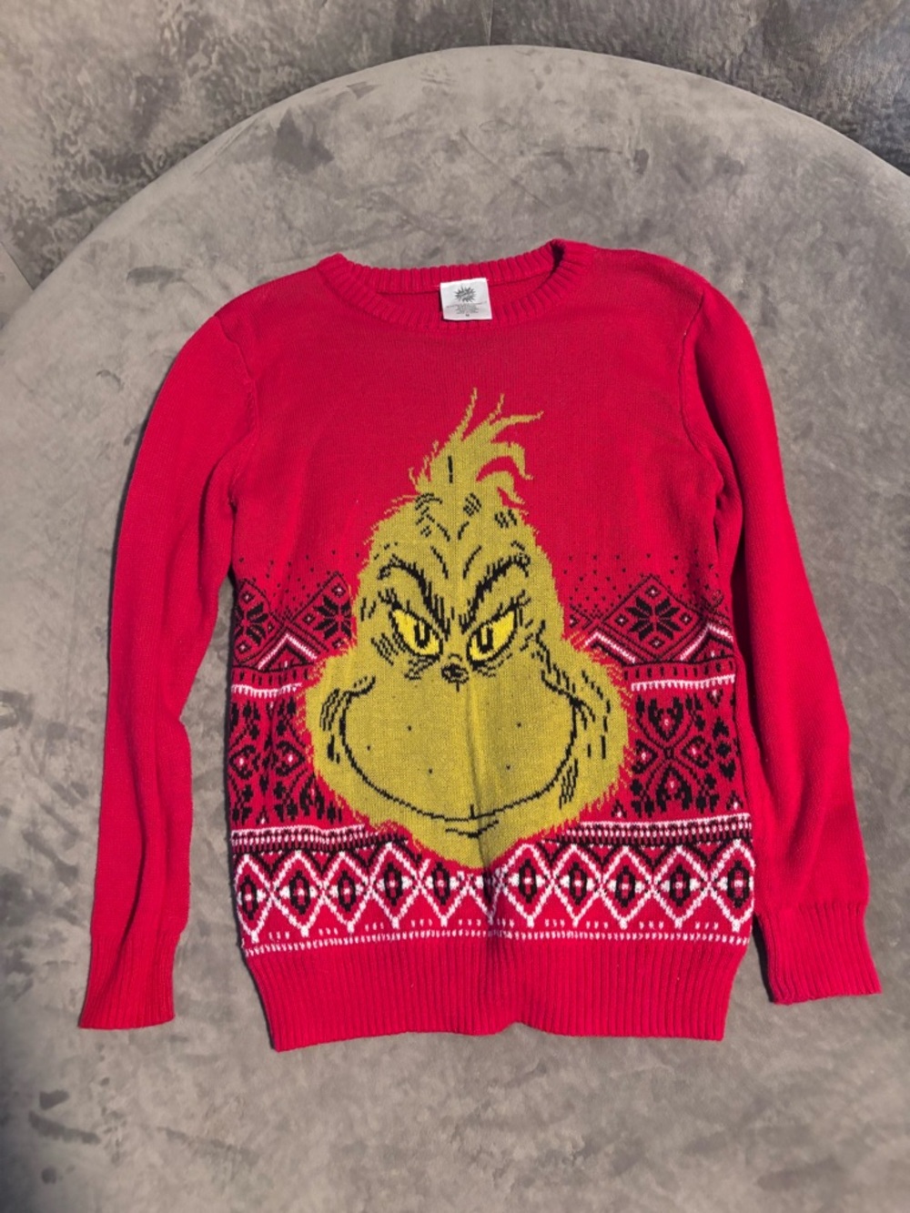 Grinch ugly Christmas sweater SZ Medium